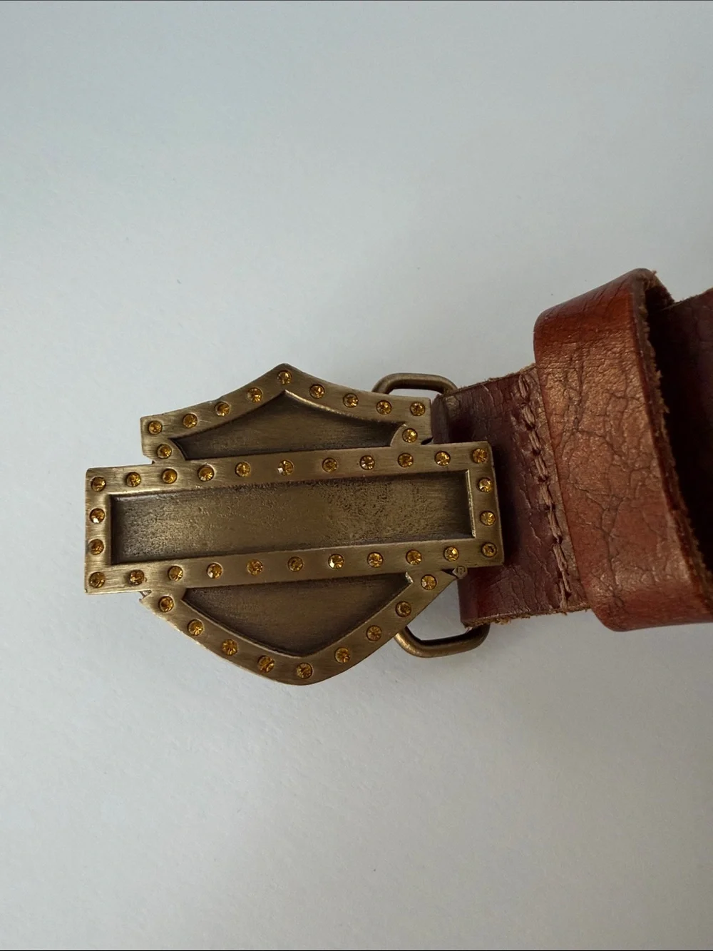 Women’s Harley Davidson Leather Belt Size 32